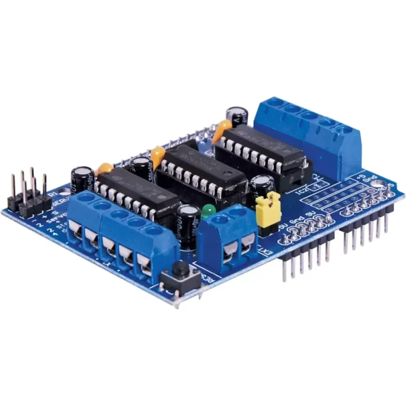 Shield Control Motoare L293D Dual H-Bridge pentru Arduino–Placă Driver DC/Stepper/Servo Shield Control Motoare L293D Dual H-Bridge pentru Arduino–Placă Driver DC/Stepper/Servo