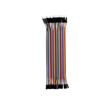 Fire Jumper 40 pini M-F 20 cm – Cabluri Prototipare pentru Arduino și Raspberry Pi