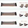 Fire Jumper 40 pini M-F 20 cm – Cabluri Prototipare pentru Arduino și Raspberry Pi