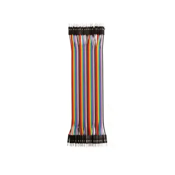 Fire Jumper M-M 40 pini 20 cm – Cabluri Breadboard pentru Arduino și Raspberry Pi