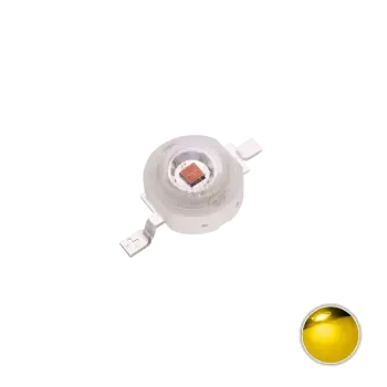 LED Power3W Galben- Led de Putere 3W Galben