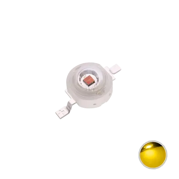 LED Power3W Galben- Led de Putere 3W Galben