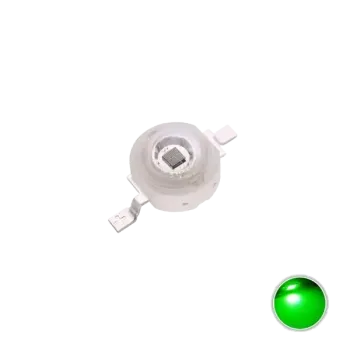 LED Power 3W Verde 520–525nm Led de Putere 3W Verde