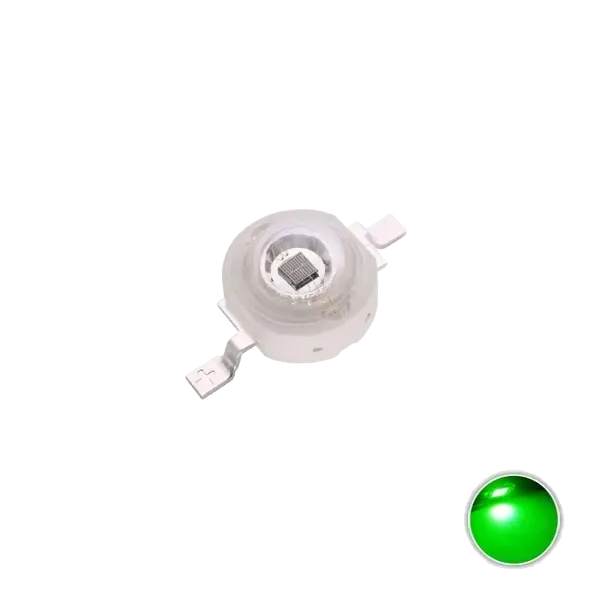 LED Power 3W Verde 520–525nm Led de Putere 3W Verde LED Power 3W Verde 520–525nm Led de Putere 3W Verde