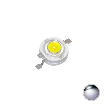 LED Power 3W Alb Rece 6000–6500K Led de Putere 3W Alb Rece