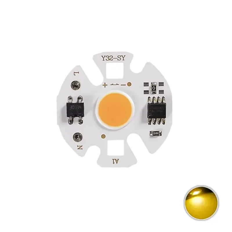 Modul Placă LED Power 220V 7W IP65 Y32 2800-3200K Alb Cald Modul Placă LED Power 220V 7W IP65 Y32 2800-3200K Alb Cald