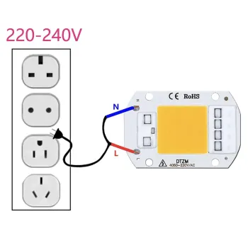 Modul LED de Putere 220V 30W IP65 Alb Cald 2800-3200K Modul LED de Putere 220V 30W IP65 Alb Cald 2800-3200K