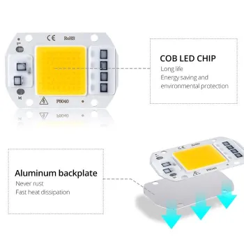 Modul LED de Putere 220V 50W IP65 6000-6500K Alb Modul LED de Putere 220V 50W IP65 6000-6500K Alb