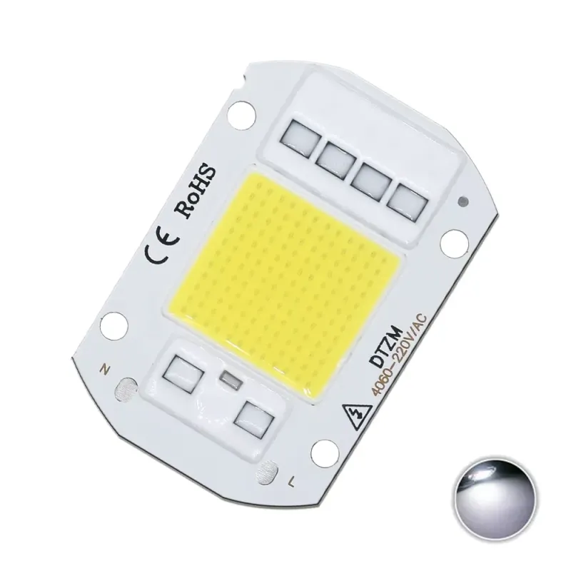 220V 50W Power Led Board Module IP65 6000-6500K White 220V 50W Power Led Board Module IP65 6000-6500K White