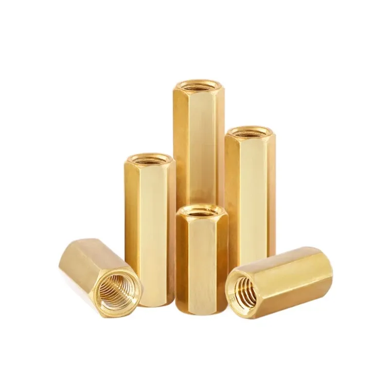 Distanțier Alamă M3 x 4mm Femelă–Femelă – Spacer din Alamă M3