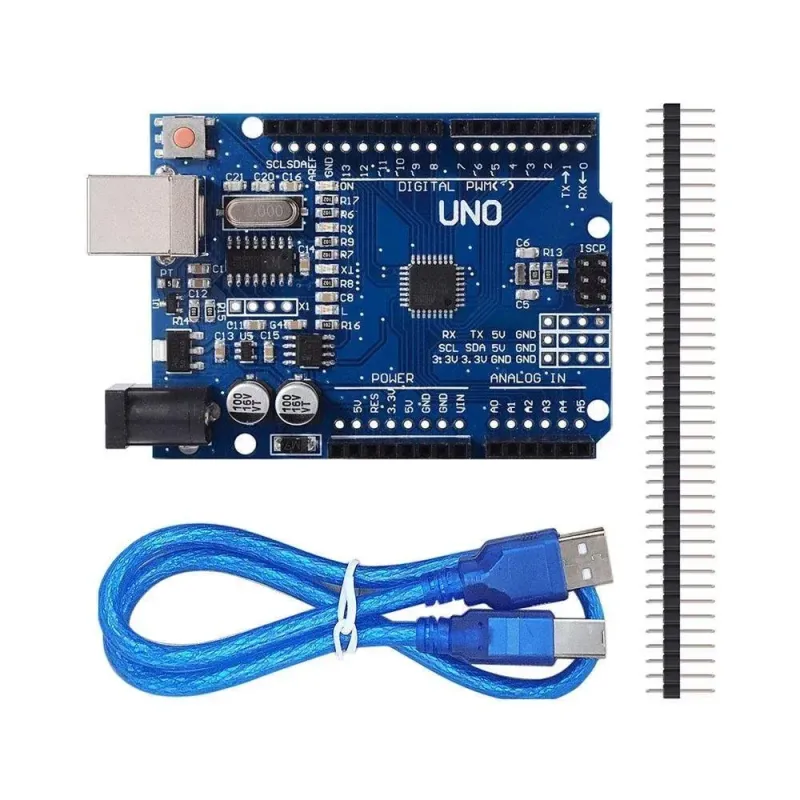 Placa de Dezvoltare Arduino Uno R3 SMD cu Cablu USB